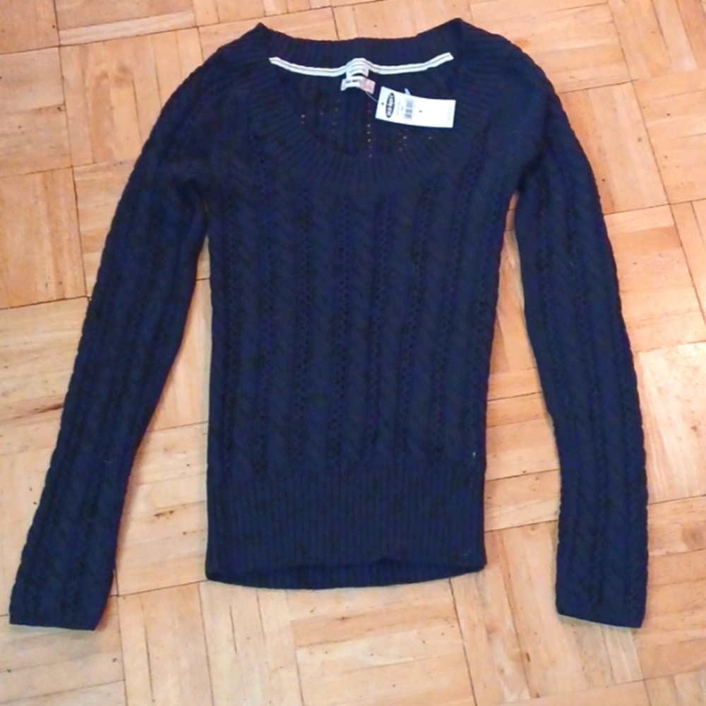 Old Navy sweater  size small, blue nwt